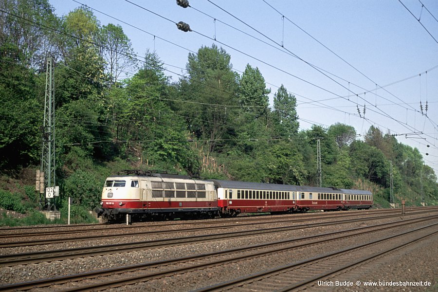 Züge in Langeweihla/Schnellzüge B35-103117